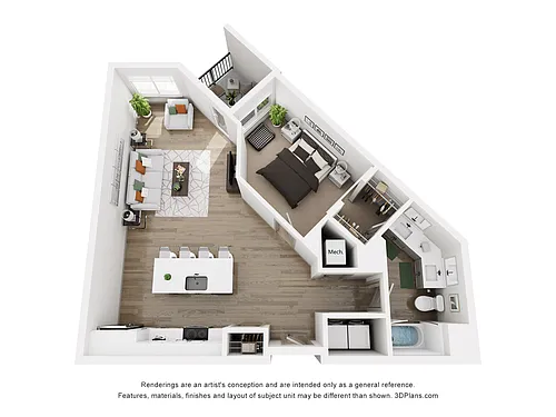 Floor plan Track B