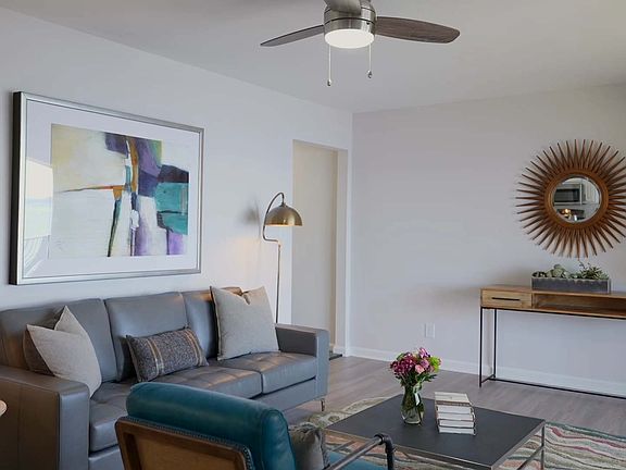 Waterfront views from Living Room