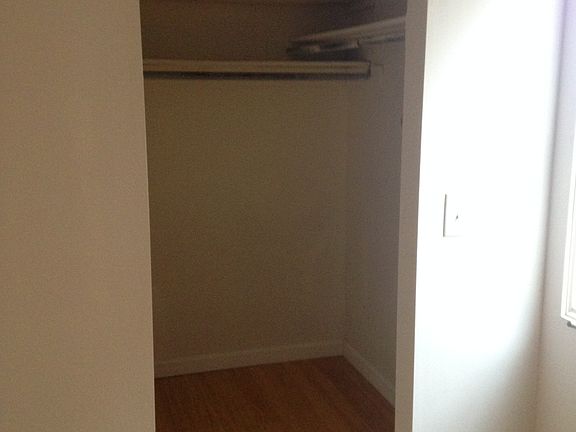 Bedroom walk in closet