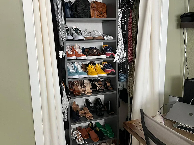 Closet in bedroom two