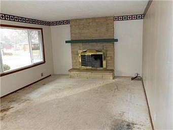 Pre-Renovation Living Room