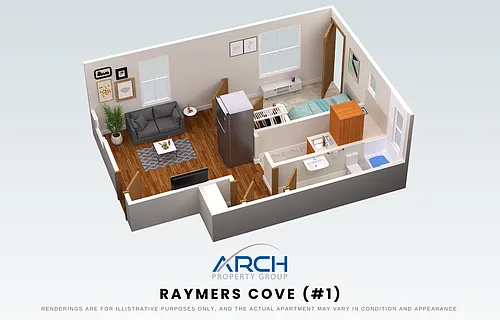 Floor plan Raymers Cove