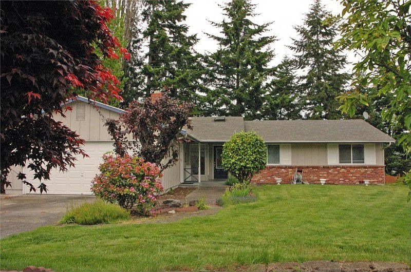 Quality built rambler with basement! Nice brick front accents & newer roof!