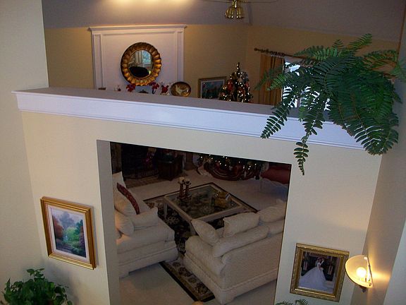 Family Rm Vaulted Ceiling