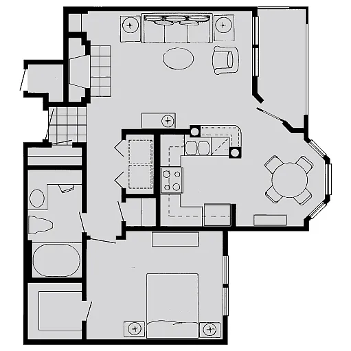 Floor plan B1