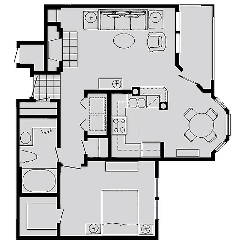 Floor plan B1
