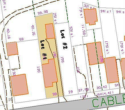 Home includes 2 Lots and is almost 1/4 Acre