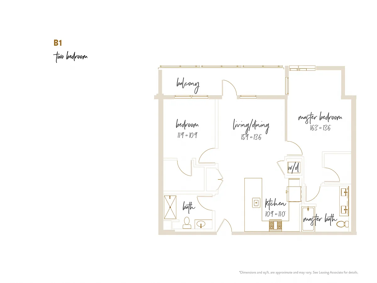 Floor plan B1