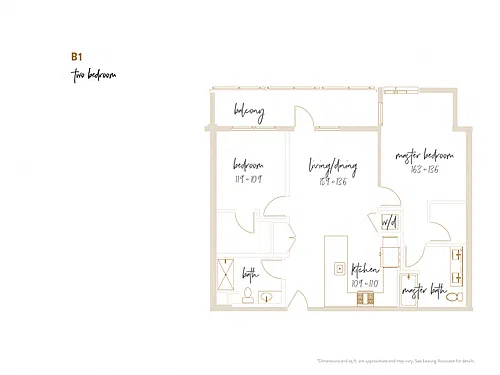 Floor plan B1