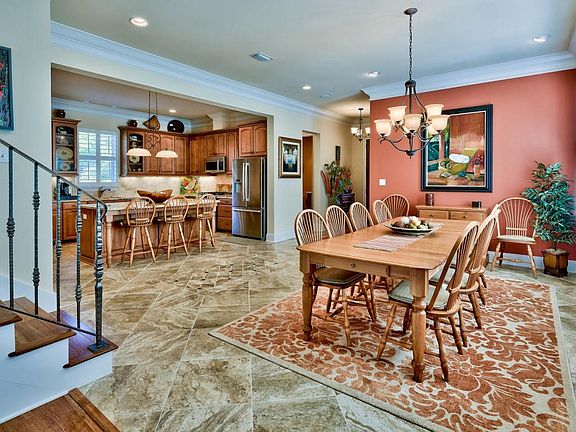 Dining and Kitchen from Great Room