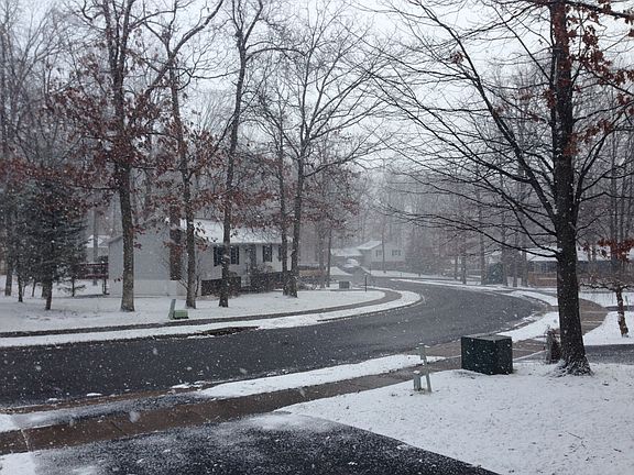 Looking down Candlewood Dr