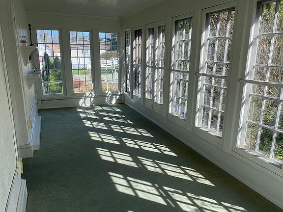 One of two sunrooms
