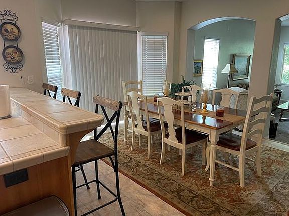 Dining room looking from kitchen