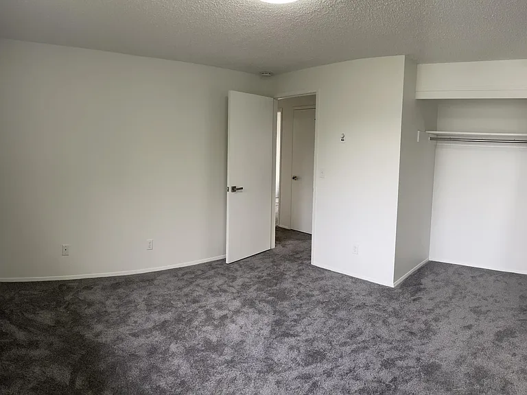 Comfortable primary bedroom with easy single-level access to all spaces.