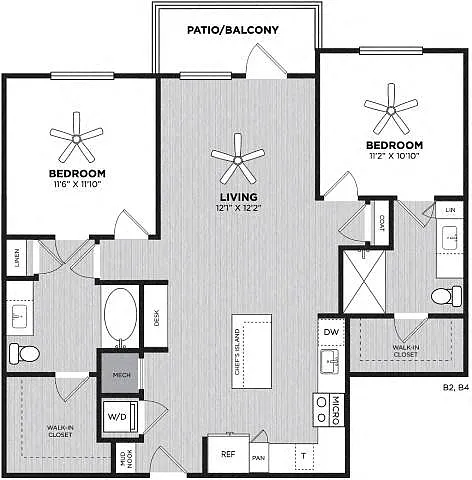 Floor plan Cypress