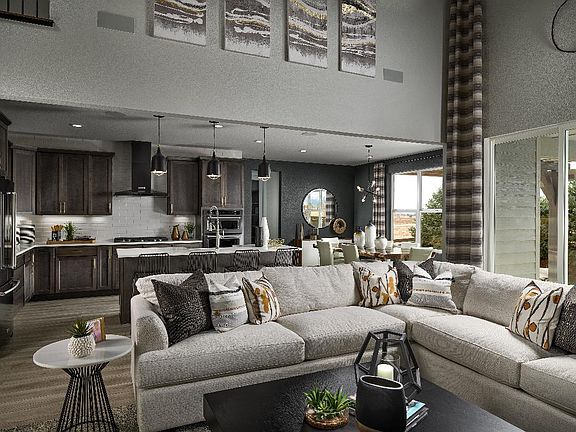 Open floor plan for ease of conversation
