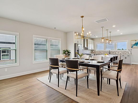 Great Room in the Lexington floorplan with the Elegant Minimalism Slate interior package.