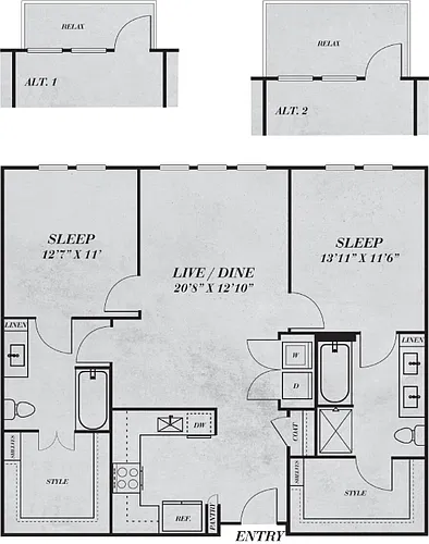 Floor plan B2