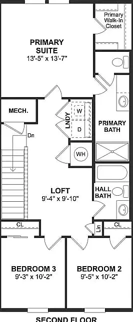 3 bed, 2.5 bath, 1600 sqft, $900 — Photo 4