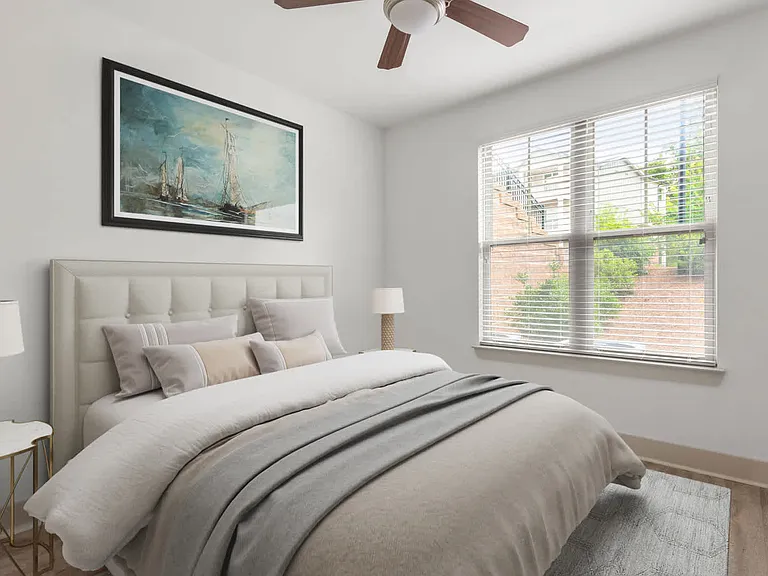 Bedroom with Hard Surface Flooring