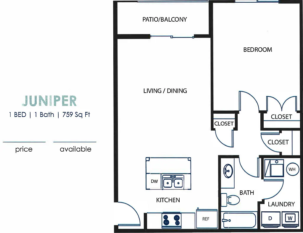 Floor plan Juniper