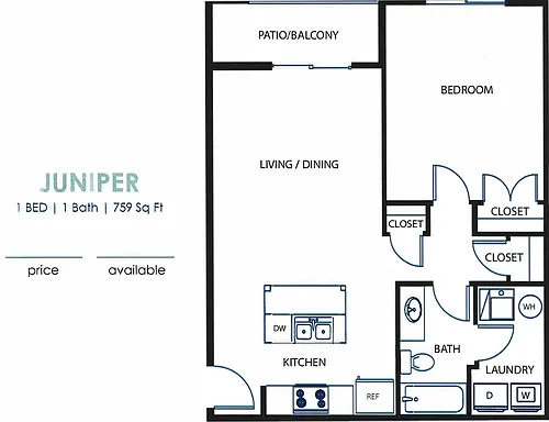 Floor plan Juniper