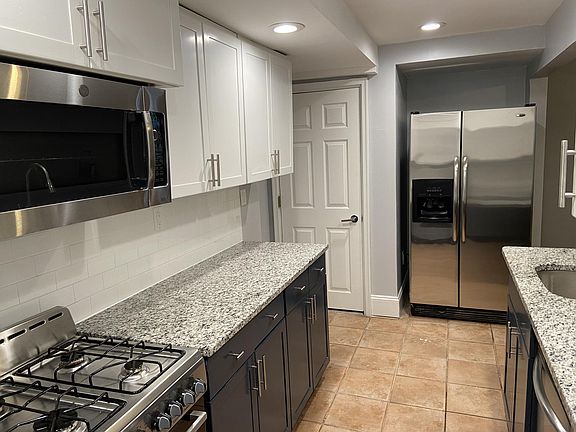 Kitchen featuring stainless steel appliances.
