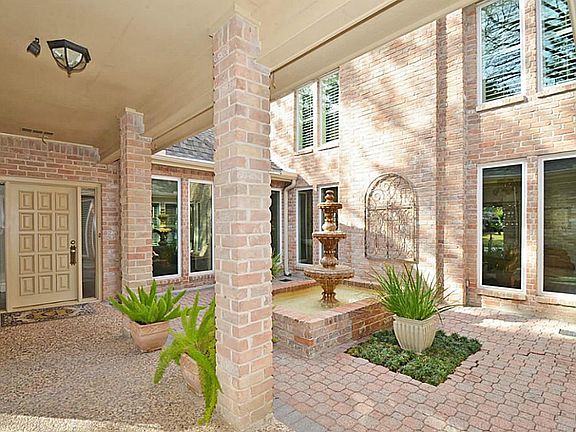 Another View of the lovely Courtyard to Front Door.