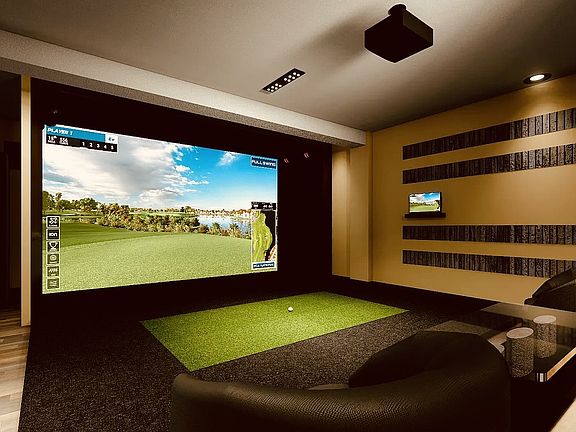 GOLF SIMULATOR CLUB ROOM @ 4TH