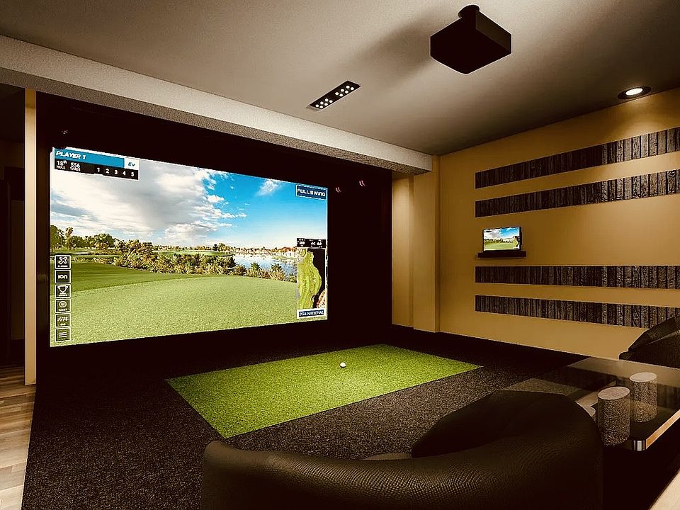 GOLF SIMULATOR CLUB ROOM @ 4TH