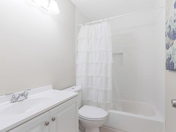 This home has 2 full baths upstairs.