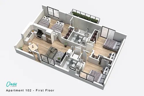 Floor plan 102