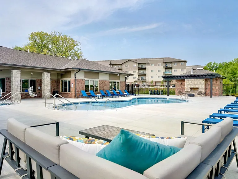 Our resort-style pool offers the perfect spot to unwind, soak up the sun, and enjoy a refreshing swim on warm days.