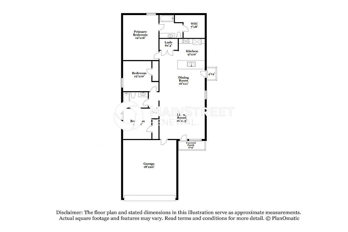 Floor Plan - 8523 Lattes Wheel