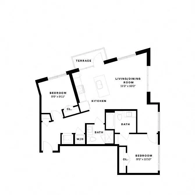 Floor plan B13