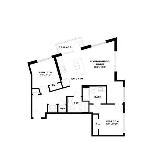 Floor plan B13