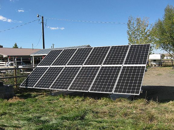 Solar system installed 2017