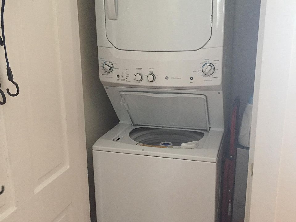 in unit washer and dryer