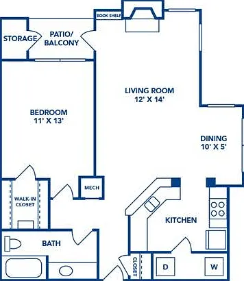 1 Bedroom | 1 Bath | 787 SF 1 Bedroom | 1 Bath | 787 SF