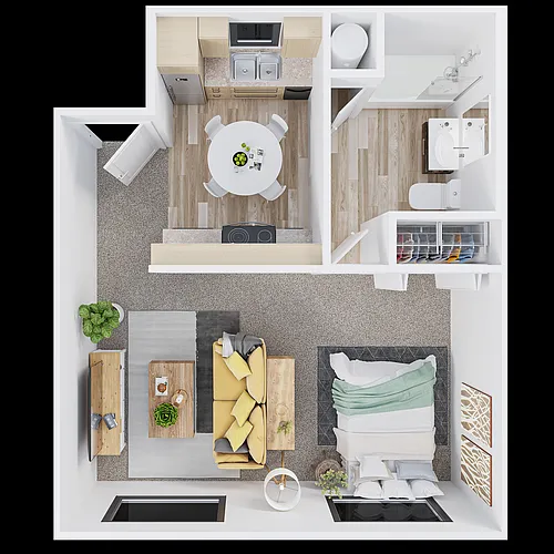 Floor plan Studio