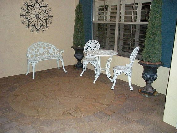 Front Entry Courtyard
