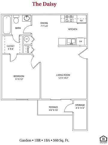 Floor plan The Daisy