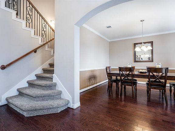 Formal dining room is just off the entry.