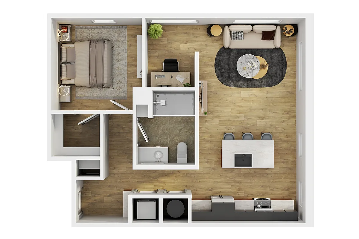 Floor plan 02 South