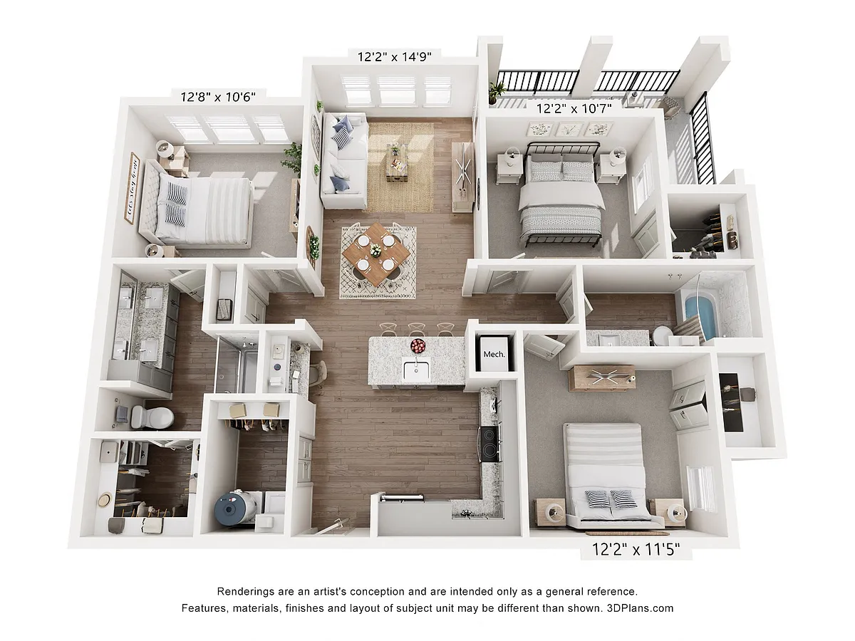 Floor plan C1