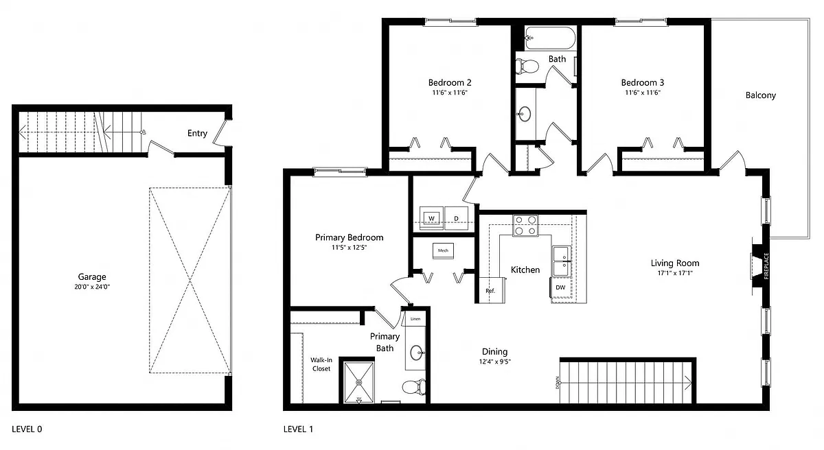 Floor plan Jameson (Villa)
