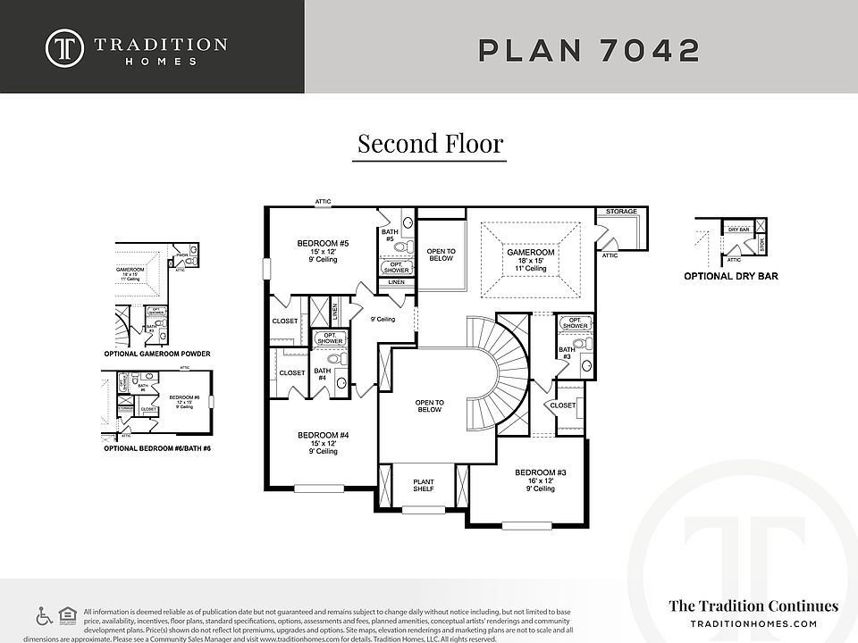 Plan 7042 Plan, Mustang Lakes 100', Celina, TX 75009 Zillow
