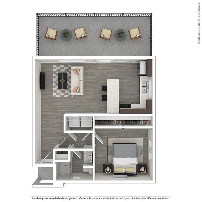 Floor plan 1X1