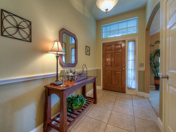 Welcoming foyer. 