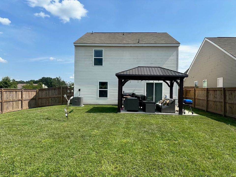 Large custom back yard fence